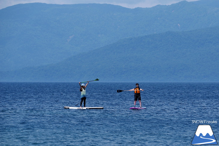 パドルクラブ 話題のアクティビティ『SUP』無料体験試乗会 in 支笏湖